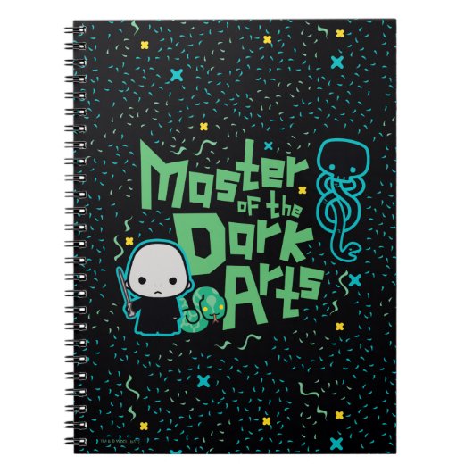 Cartoon Voldemort - Master of the Dark Arts Notitieboek (Voorkant)