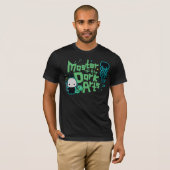 Cartoon Voldemort - Master of the Dark Arts T-shirt (Voorkant volledig)