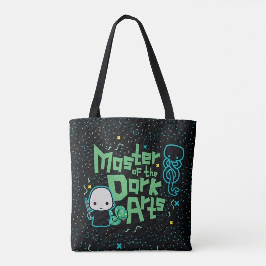 Cartoon Voldemort - Master of the Dark Arts Tote Bag (Achterkant)