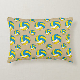 Cartoon Volleyball Ball Accent Kussen