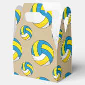 Cartoon Volleyball Ball Bedankdoosjes (Geopend)