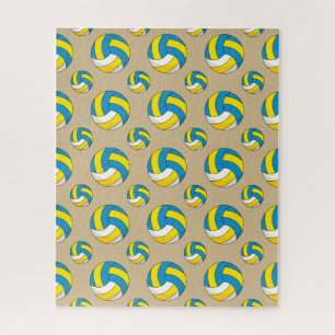 Cartoon Volleyball Ball Legpuzzel