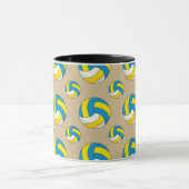 Cartoon Volleyball Ball Mok (Midden)