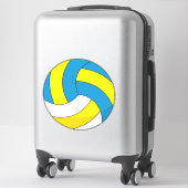 Cartoon Volleyball Ball Sticker (Koffer)