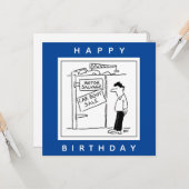 Cartoon voor autowrakken kaart (Voorkant / Achterkant in situ)