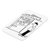 Cartoon voor autowrakken magneet (Linkerzijde)