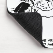 Cartoon voor behangselarij en thuisdecortering muismat (Hoek)