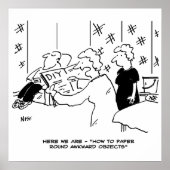 Cartoon voor behangselarij en thuisdecortering poster (Voorkant)