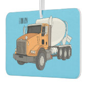 Cartoon voor betoncementmixing luchtverfrisser (Links)