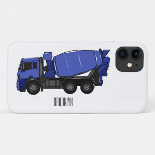 Cartoon voor betonmixen van vrachtwagens Case-Mate iPhone case