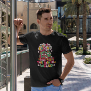 Cartoon voor boottreinen t-shirt