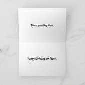 Cartoon voor de eendenjacht kaart (Binnen)