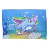 Cartoon voor dolfijnenkussens kussensloop (Voorkant)