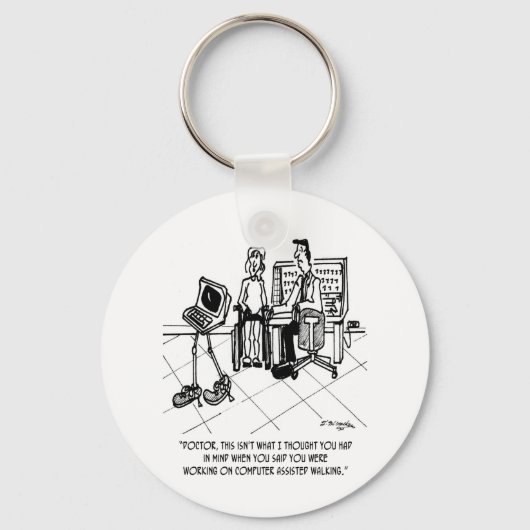 Cartoon voor gehandicapten 1795 sleutelhanger (Voorkant)