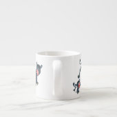 Cartoon voor het afspelen van tassen Belted Gallow Espresso Kop (Achterkant)