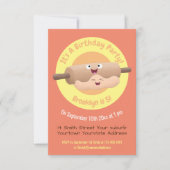 Cartoon voor het bakken van deegbanketbakkers i kaart (Voorkant)