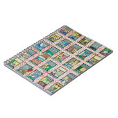 Cartoon voor het gebouw Windows Spiral notebook Notitieboek (Linkerzijde)