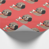 Cartoon voor het verpakken van papier met tappelpu (Hoek)