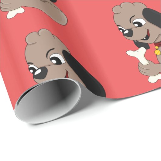 Cartoon voor het verpakken van papier met tappelpu (Rol Hoek)