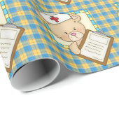 Cartoon voor het verpakken van zurig Beer Cadeaupapier (Rol Hoek)