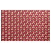 Cartoon voor kerstjongens stof (Fat Quarter)