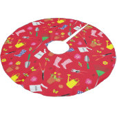 Cartoon voor kerstkleding kerstboom rok (Gekanteld)