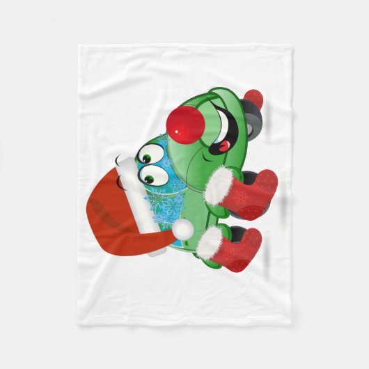 Cartoon voor kerstmis fleece deken (Voorkant)