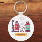 Cartoon voor orale toediening sleutelhanger (Voorkant)