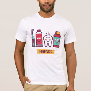 Cartoon voor orale toediening t-shirt