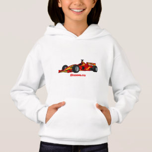 Cartoon voor racewagens met hoge snelheid
