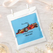 Cartoon voor racewagens met hoge snelheid bedankzakje (Geknipt)