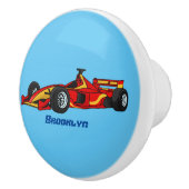 Cartoon voor racewagens met hoge snelheid keramische knop (Rechts)