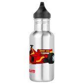 Cartoon voor racewagens met hoge snelheid waterfles (Rechts)