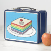 Cartoon voor regenbooggebak (In situ)