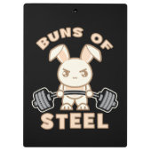 Cartoon voor werkuitbundels - staalbundels - Funny Klembord (Achterkant)