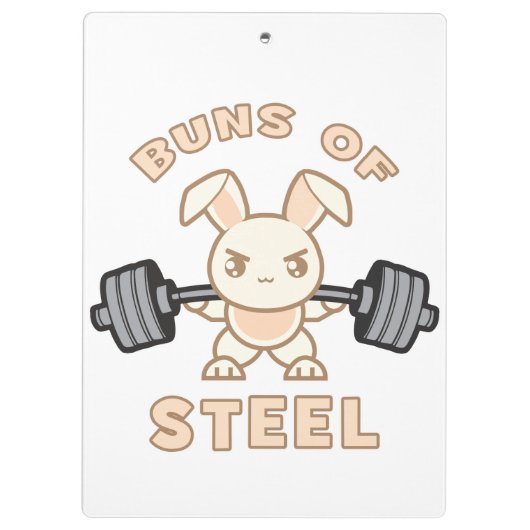 Cartoon voor werkuitbundels - staalbundels - Funny Klembord (Achterkant)