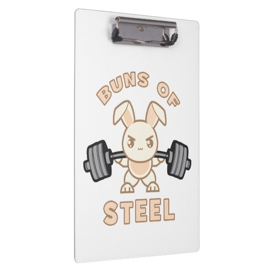 Cartoon voor werkuitbundels - staalbundels - Funny Klembord (Rechts)