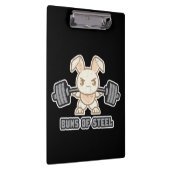 Cartoon voor werkuitbundels - staalbundels, grappi klembord (Rechts)