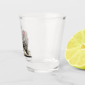 cartoon vrachtwagen shot glas (Rechts)