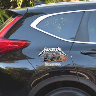 Cartoon vrachtwagen sticker