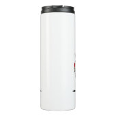 cartoon vrachtwagen thermosbeker (Achterkant)