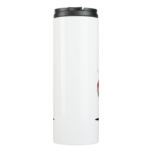 cartoon vrachtwagen thermosbeker (Achterkant)