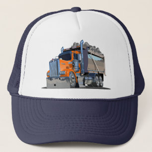 Cartoon vrachtwagenchauffeur trucker pet
