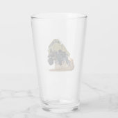 Cartoon vrachtwagenglas glas (Achterkant)