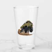 Cartoon vrachtwagenglas glas (Voorkant)