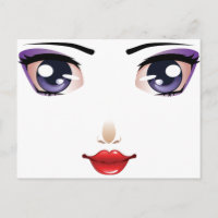 Cartoon vrouw