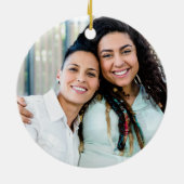 Cartoon Wallaby - Aangepaste foto Keramisch Ornament (Achterkant)