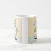 Cartoon Warthog "poortwachter" Koffiemok (Center)