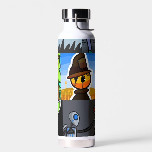 Cartoon Waterfles (Links)