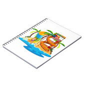 Cartoon waterpark notitieboek (Linkerzijde)